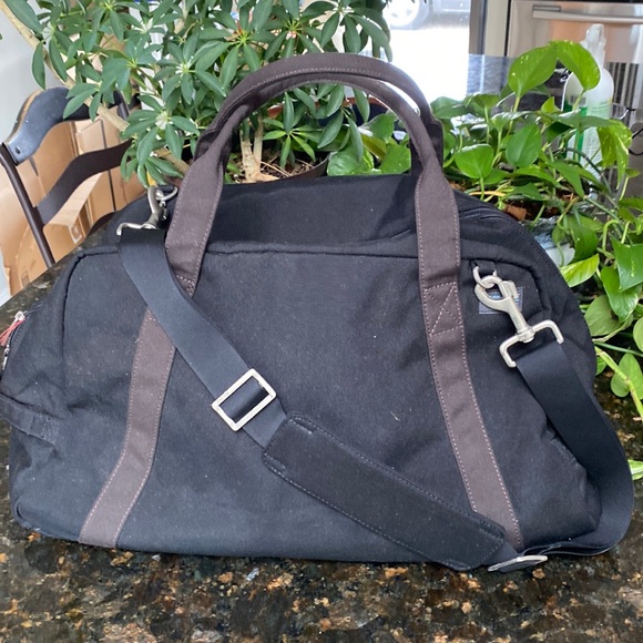 Jack Spade Bags Jack Spade Green St Black W Brown Trim Duffle